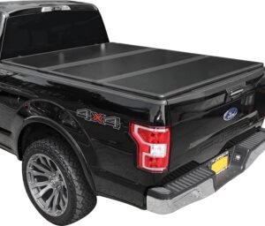 1. Tutel Hard Folding Tonneau Cover for Ford F150