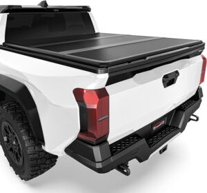 4. XTWEEX Hard Tri-Fold Tonneau Cover for Toyota Tacoma