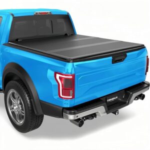 3. TOMOKA Hard Folding Tonneau Cover for Ford Maverick