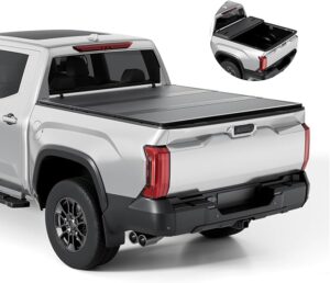 4. Tono King FRP Hard Folding Tonneau Cover for Toyota Tundra