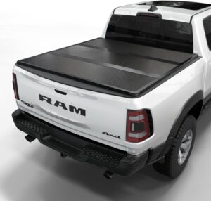 7. Toptiny Hard Folding Truck Bed Tonneau Cover